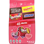 M&M'S, Snickers, Skittles & Starburst Assorted Fun Size Valentine's Exchange Candy