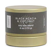 Foundry Candle Co. Black Acacia & Coconut Scented Soy Candle