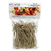 viovia Bamboo Picks, 100 ct