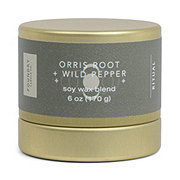 Foundry Candle Co. Orris Root & Wild Pepper Scented Soy Candle