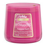 Essential Elements Vibes Romantic Floriental Fruity Scented Candle