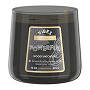 Essential Elements Vibes Powerful Woody Patchouli Scented Candle