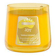 Essential Elements Vibes Joy Vanilla Coconut Scented Candle