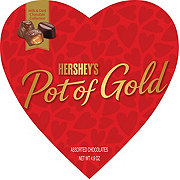 Hershey's Pot of Gold Assorted Chocolates Valentine's Heart Gift Box