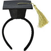 Destination Holiday Graduation Cap Headband