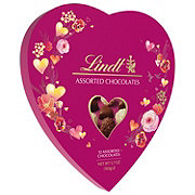 Lindt Assorted Chocolate Truffles Valentine's Heart Gift Box, 12 pc