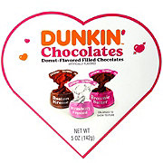 Frankford Dunkin' Donut-Flavored Chocolates Valentine's Heart Gift Box