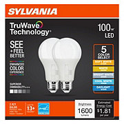 Sylvania TruWave A21 100-Watt LED Light Bulbs