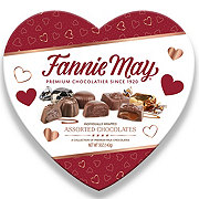 Fannie May Assorted Chocolates Valentine's Heart Gift Box