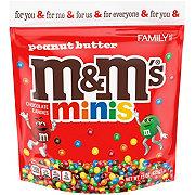 M&M'S Peanut Butter Minis Chocolate Candy - Family Size