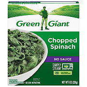 Green Giant Simply Steam Chopped Spinach No Sauce