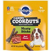 Pedigree Canine Cookouts Meaty Sticks Beef Flavor