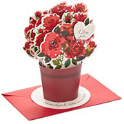 Hallmark Paper Wonder Pop Up Valentines Day Card, Displayable Bouquet (Today, Tomorrow, Always), S2