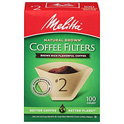 Melitta No. 2 Coffee Filters - Natural Brown