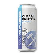 Clean Simple Eats Clear Protein Drink - Blue Razz