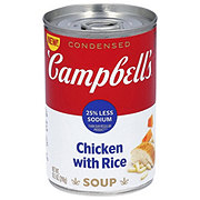 Campbell's Chicken With Rice 25% Less Sodium