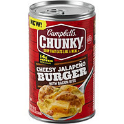 Campbell's Chunky Cheesy Jalapeno Burger