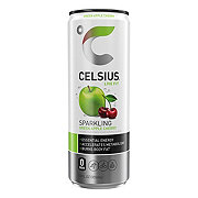 Celsius Zero Sugar Sparkling Energy Drink - Green Apple Cherry