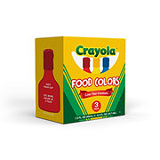 Crayola Primary Food Colors 3 pk