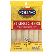 Polly-O Low Moisture Part-Skim Mozzarella String Cheese