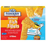 Fisher Boy Frozen Battered Fish Fillets