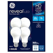 GE Reveal A19 60-Watt HD LED Light Bulbs