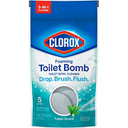 Clorox Foaming Bomb Toilet Bowl Cleaner - Fresh Scent