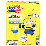 Popsicle Illumination Minions - Strawberry Banana & Blue Raspberry