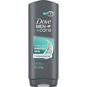 Dove Men+Care Sensitive Skin Face & Body Wash - Oatmeal & Aloe