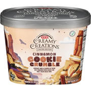 H-E-B Creamy Creations Cinnamon Cookie Crumble Ice Cream