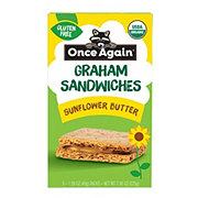 Once Again Graham Sandwiches - Sunflower Butter