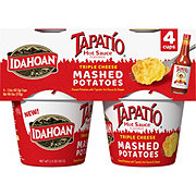 Idahoan Tapatio Triple Cheese Mashed Potatoes 4 Pack Cups