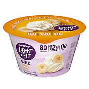 Dannon Light + Fit Banana Cream Greek Yogurt