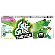 Yoplait GoGurt Protein Strawberry Yogurt Tubes