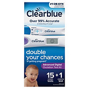 Clearblue Advantage Digital Ovulation Test Kit + 1 Pregnancy Test