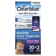 Clearblue Advanced Digital Ovulation Test Kit + 2 Pregnancy Tests