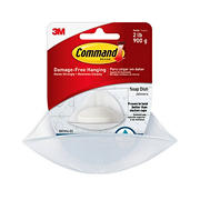 Command Soap Dish - White
