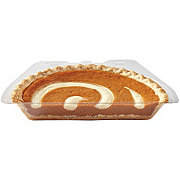 H-E-B Bakery Gourmet Half Pumpkin Cream Cheese Pie