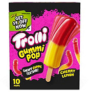 Trolli Gummi Pops Popsicles - Cherry Lemon