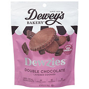 Dewey's Bakery Double Chocolate Dewzies Layered Cookies