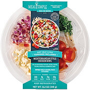 Meal Simple by H-E-B Mediterranean Style Chicken Mix-In Bowl