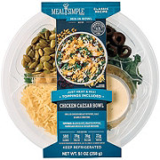 Meal Simple by H-E-B Chicken Caesar Mix-In Bowl