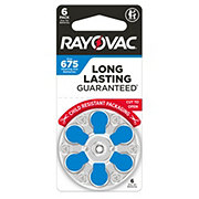 Rayovac Size 675 Hearing Aid Batteries