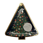 Hudson + Gray Christmas Tree Die Cut Party Paper Plates, 8 ct