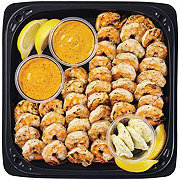 H-E-B Fish Market Grilled Shrimp Party Tray - Blackened Sauce