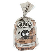 Queen St. Bakery Everything Bagels 4 Count