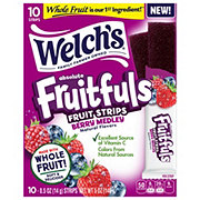 Welch's Fruitfuls Fruit Strips - Berry Medley