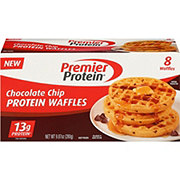 Premier Protein 13g Protein Chocolate Chip Frozen Waffles