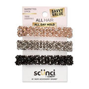 Scunci Beaded Barrettes