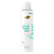 Dove Whole Body Deodorant Spray - Coconut Vanilla